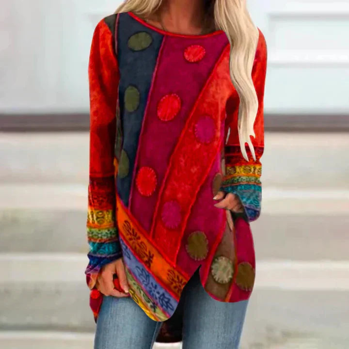 Valenzora | Colorful Vintage Tunic