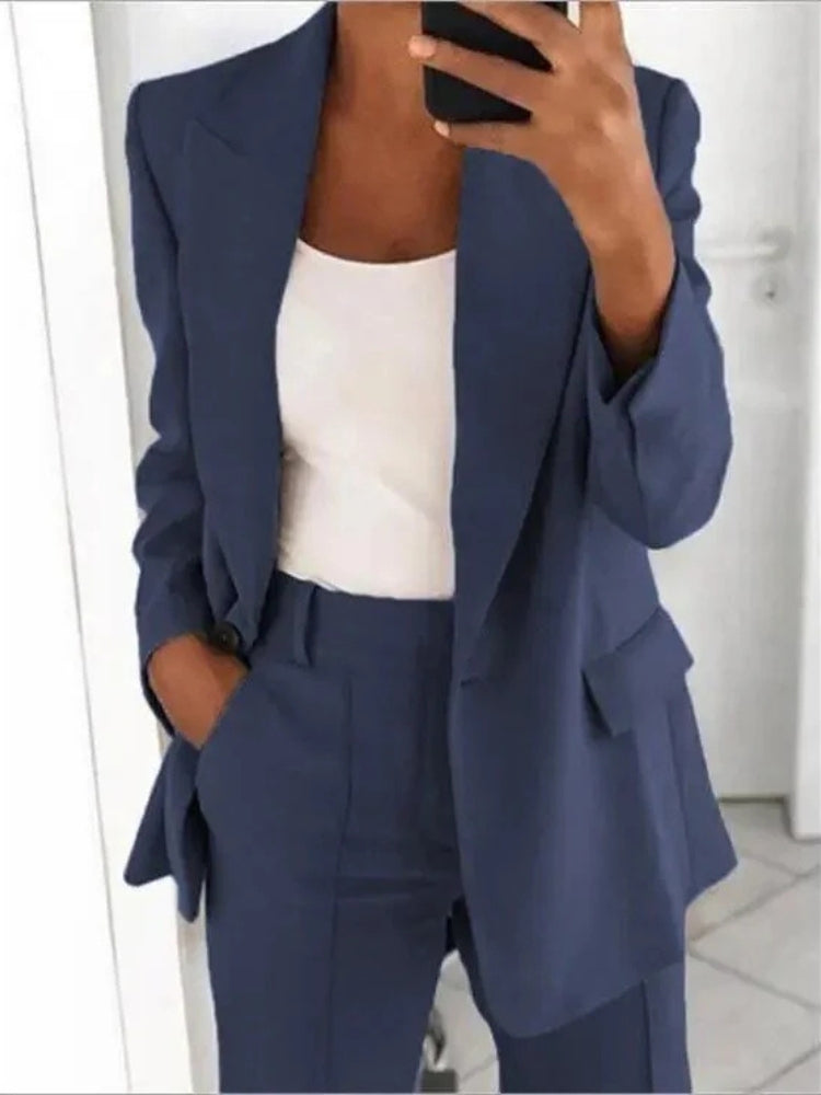 Valenzora | Damen Blazer-Set
