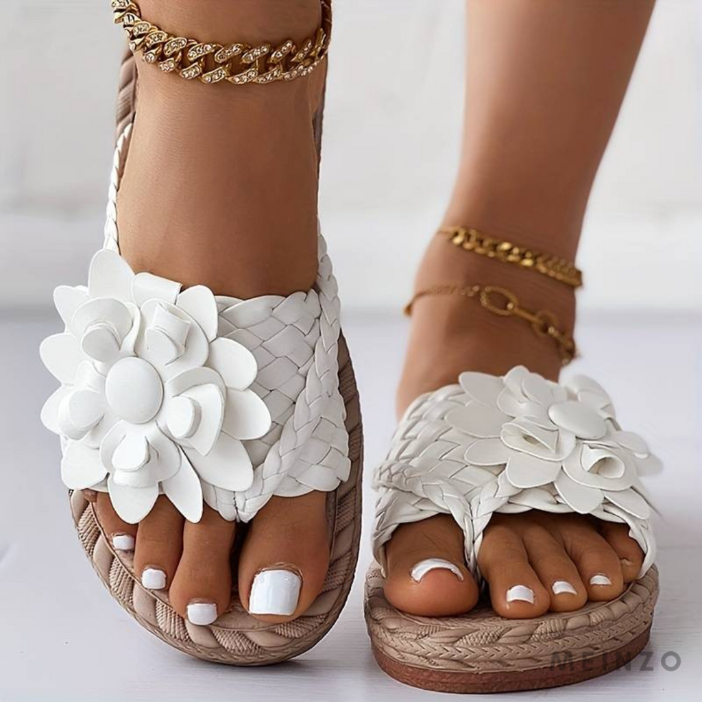 Flip-flops | Women's sandals with an open toe and elegant braided straps