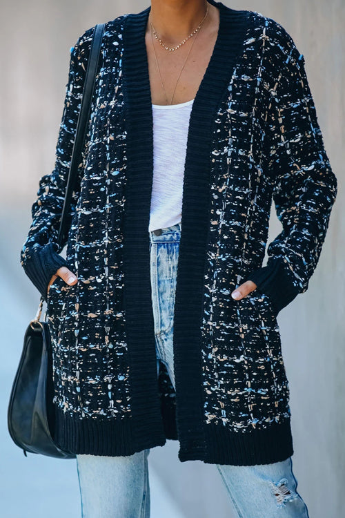 Eleganter und legerer Winter-Cardigan
