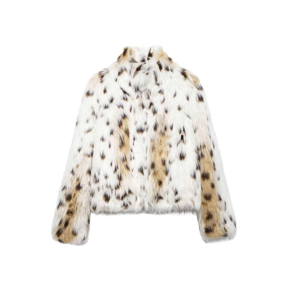 Valenzora | Fluffy Fur Jacket for Winter