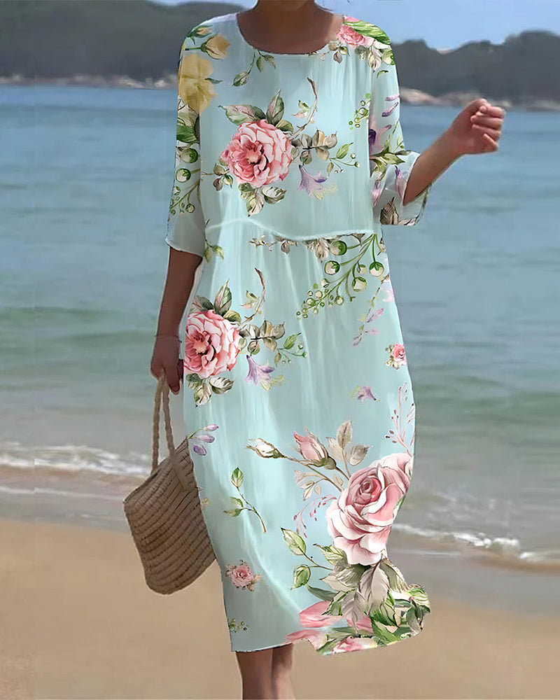 Valenzora | Floral Dress for Women Ideal for Special Occasions