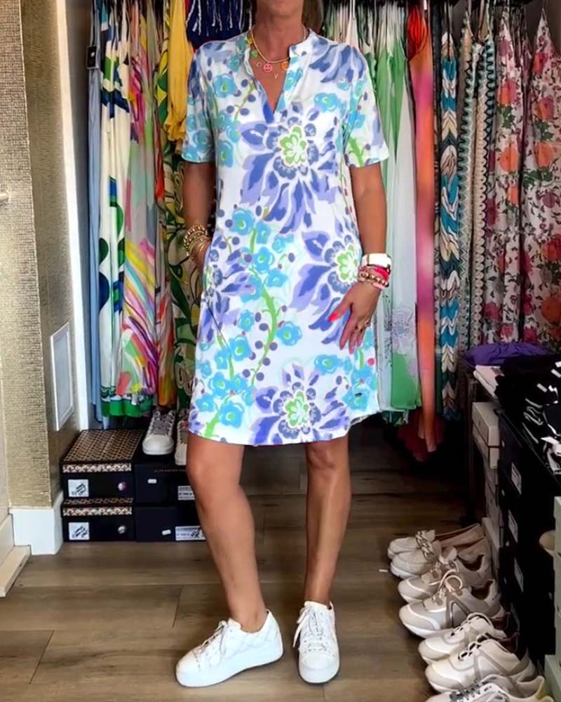 Valenzora | Women's Floral Pattern Dress