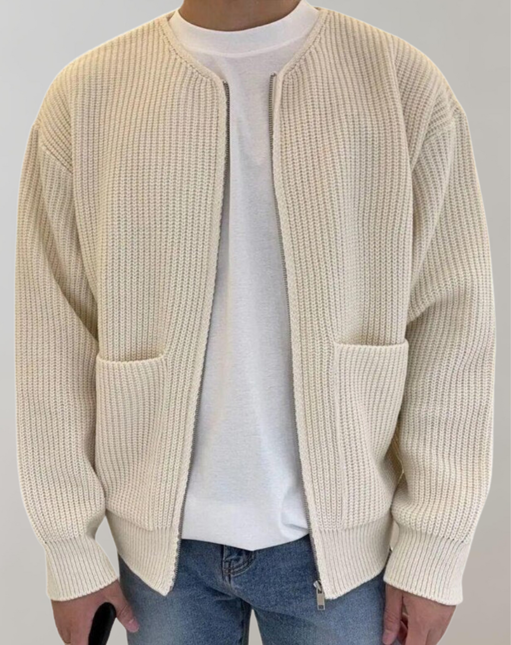 Valenzora | Lässige Strickjacke