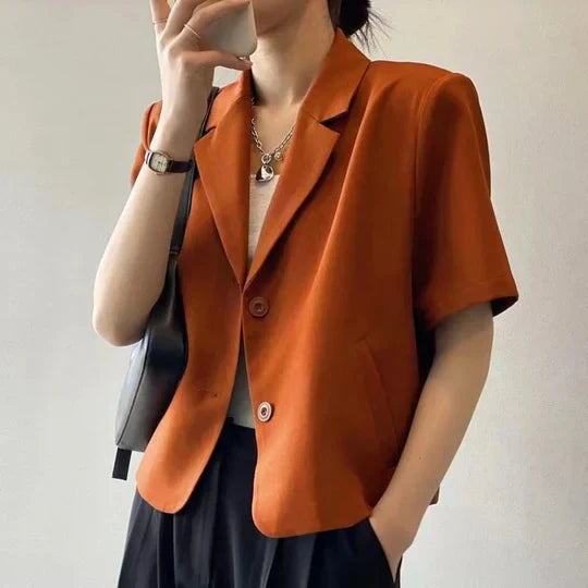 Valenzora | Short-sleeved blazer
