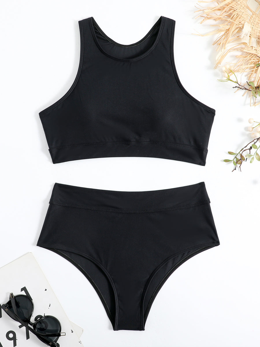 Valenzora | Women's Sporty High Waist Bikini Women's Swimwear