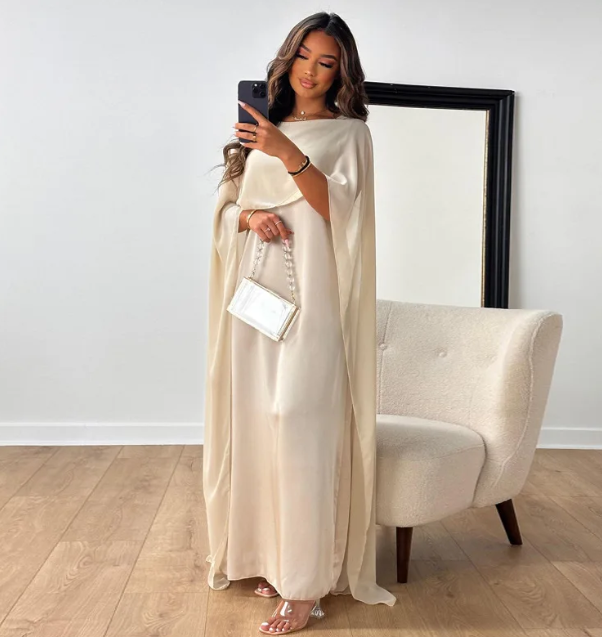 Valenzora | Long satin dresses for women