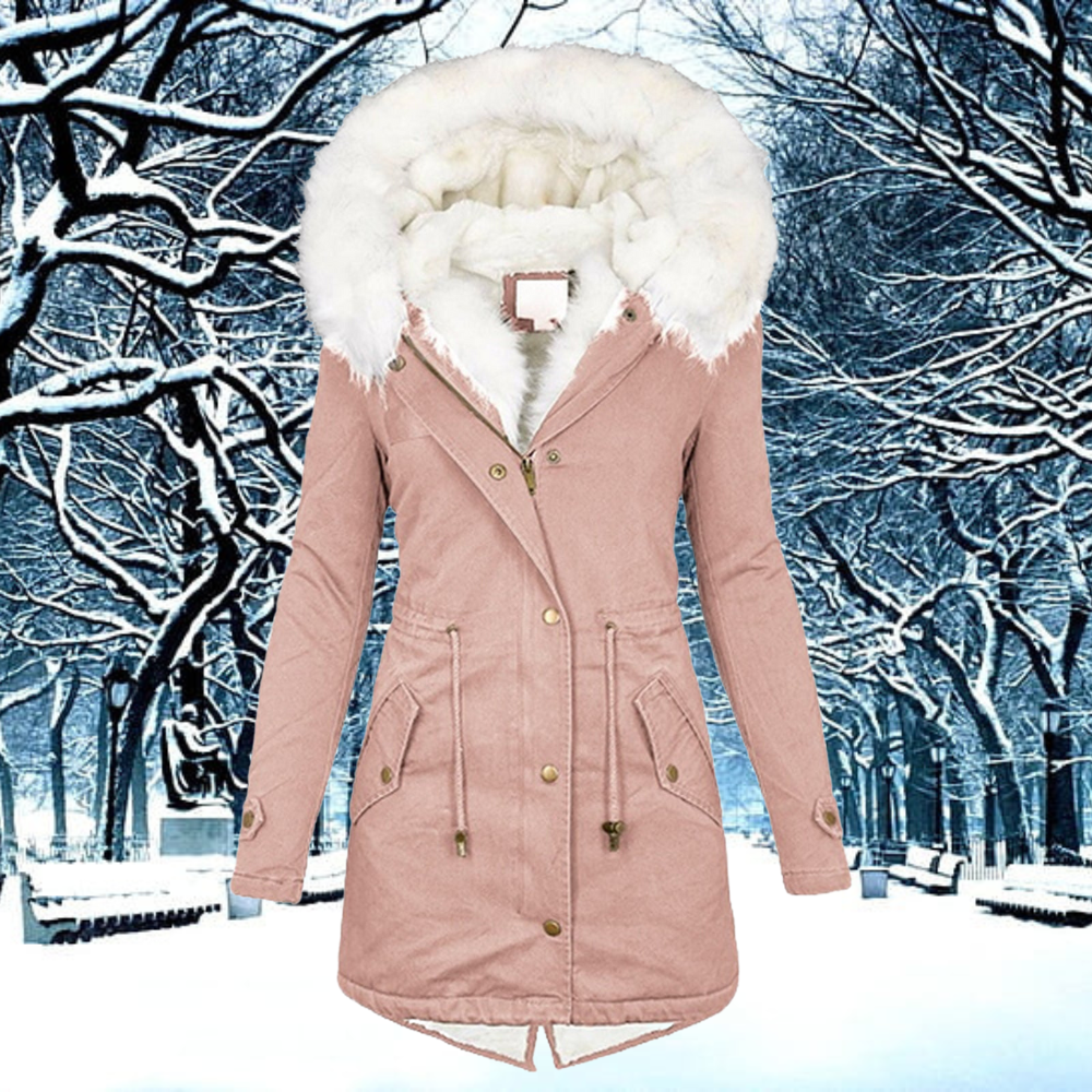 Valenzora - Long and warmly lined winter coat