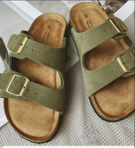 Valenzora | Orthopedic Sandals with Cork Footbed Superior Support