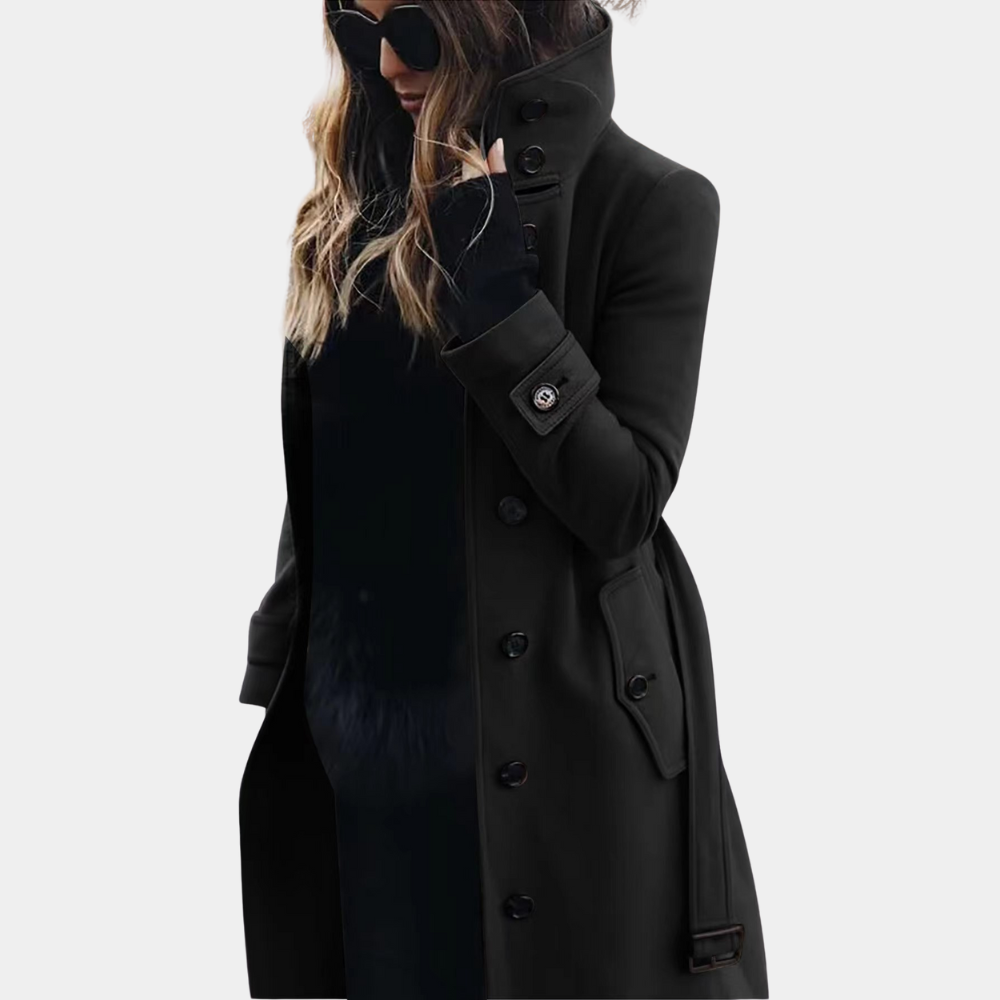 Valenzora | Classic Waterproof Trench Coat for Women Timeless