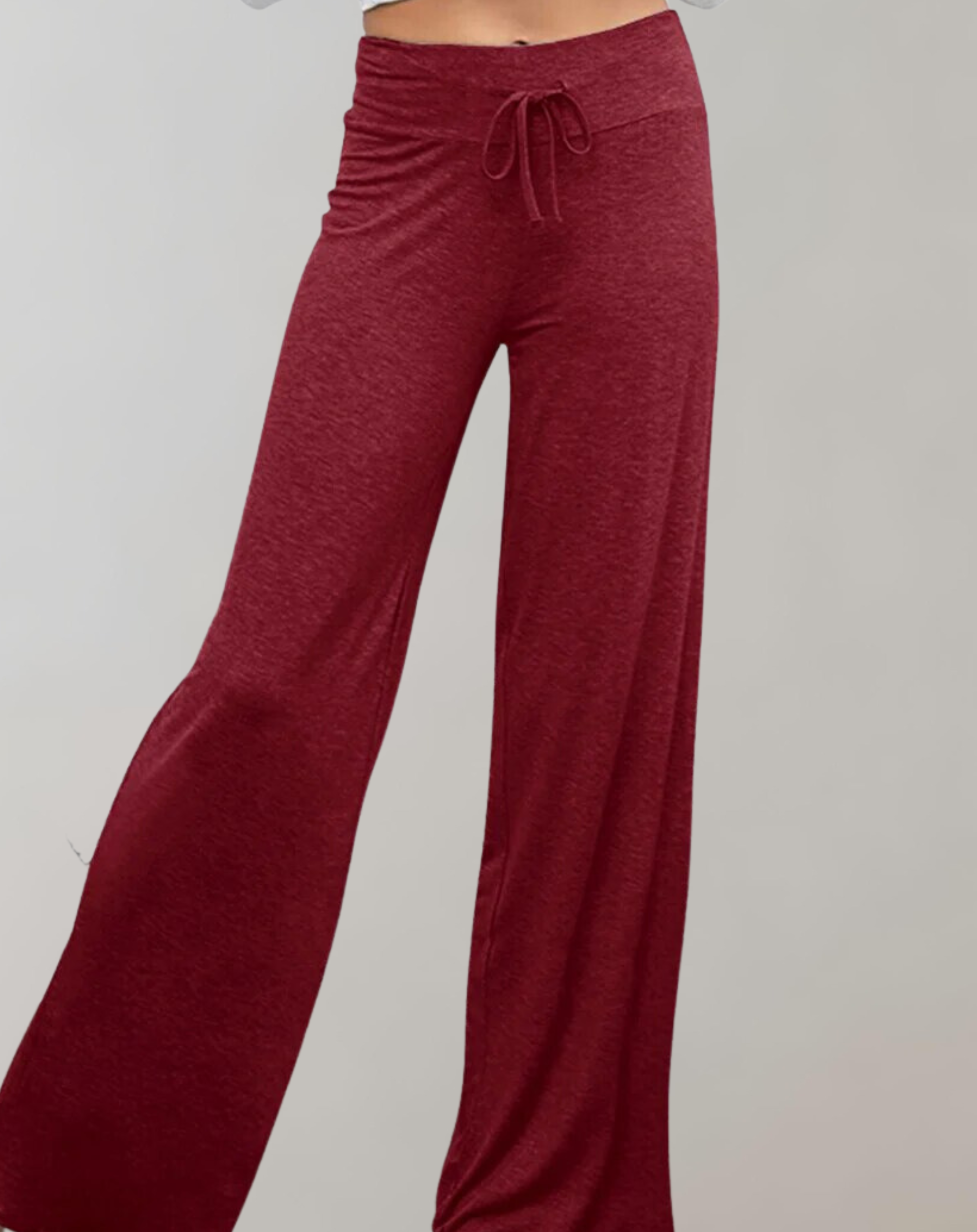 Valenzora - Solid color wide leg