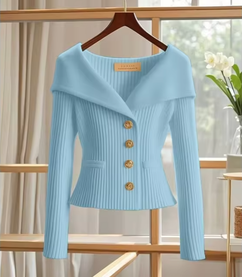 Valenzora | Kurze Strickjacke
