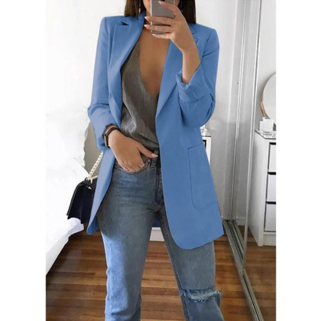 Valenzora | Long Blazer Women's Blazer