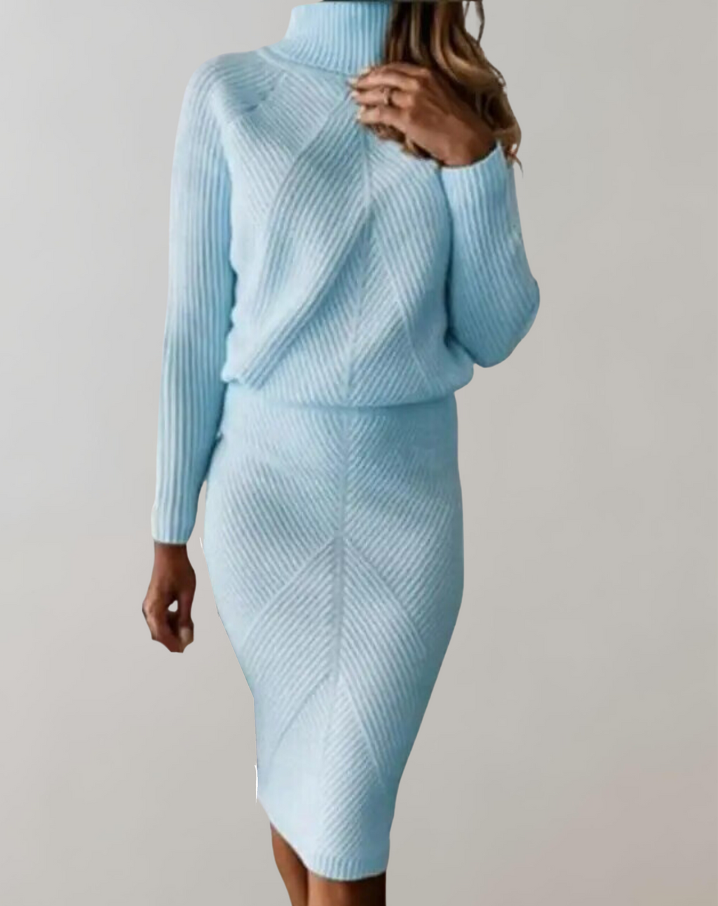 Valenzora - Two-piece suit with narrow skirt