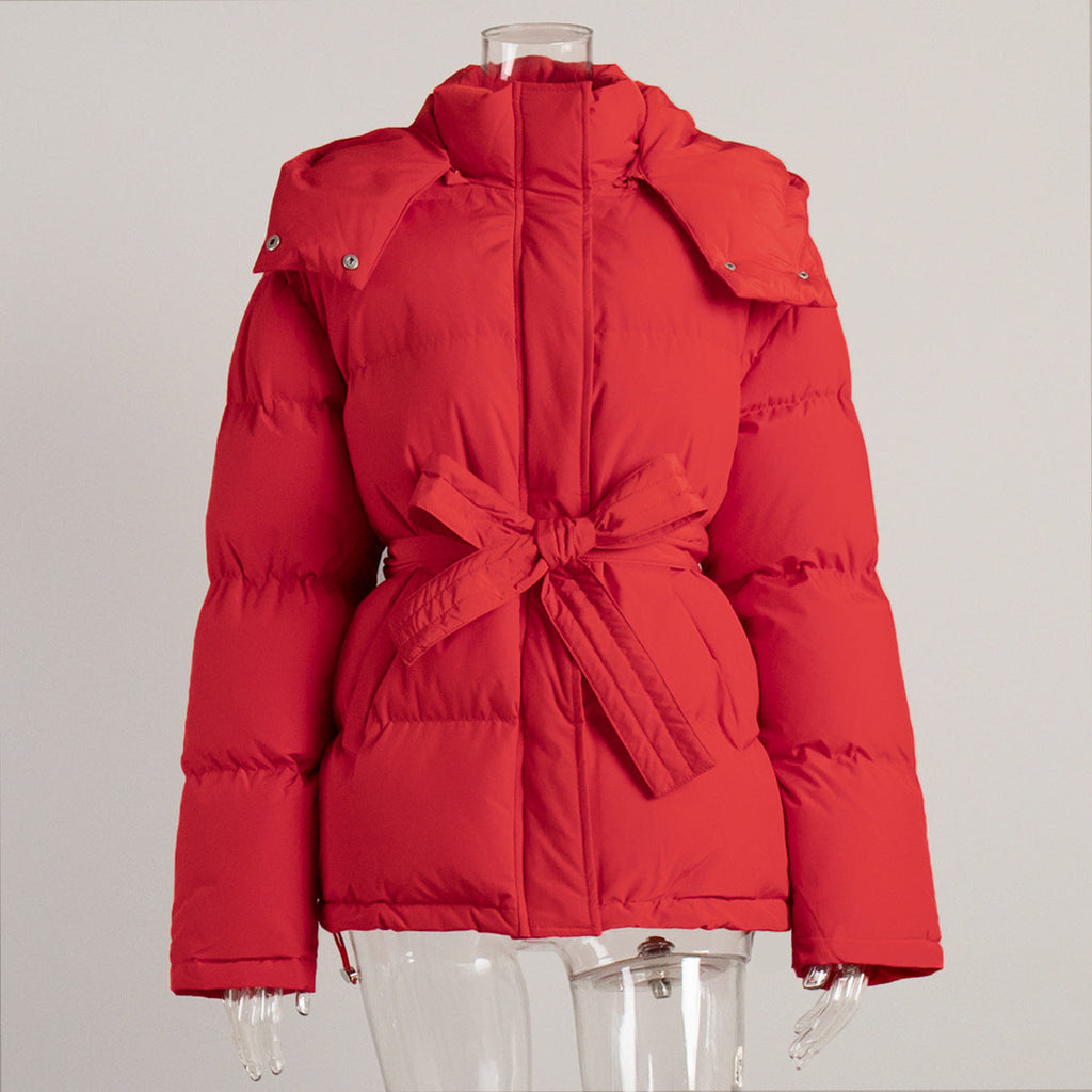 Valenzora | Trendy winter hooded cotton jacket