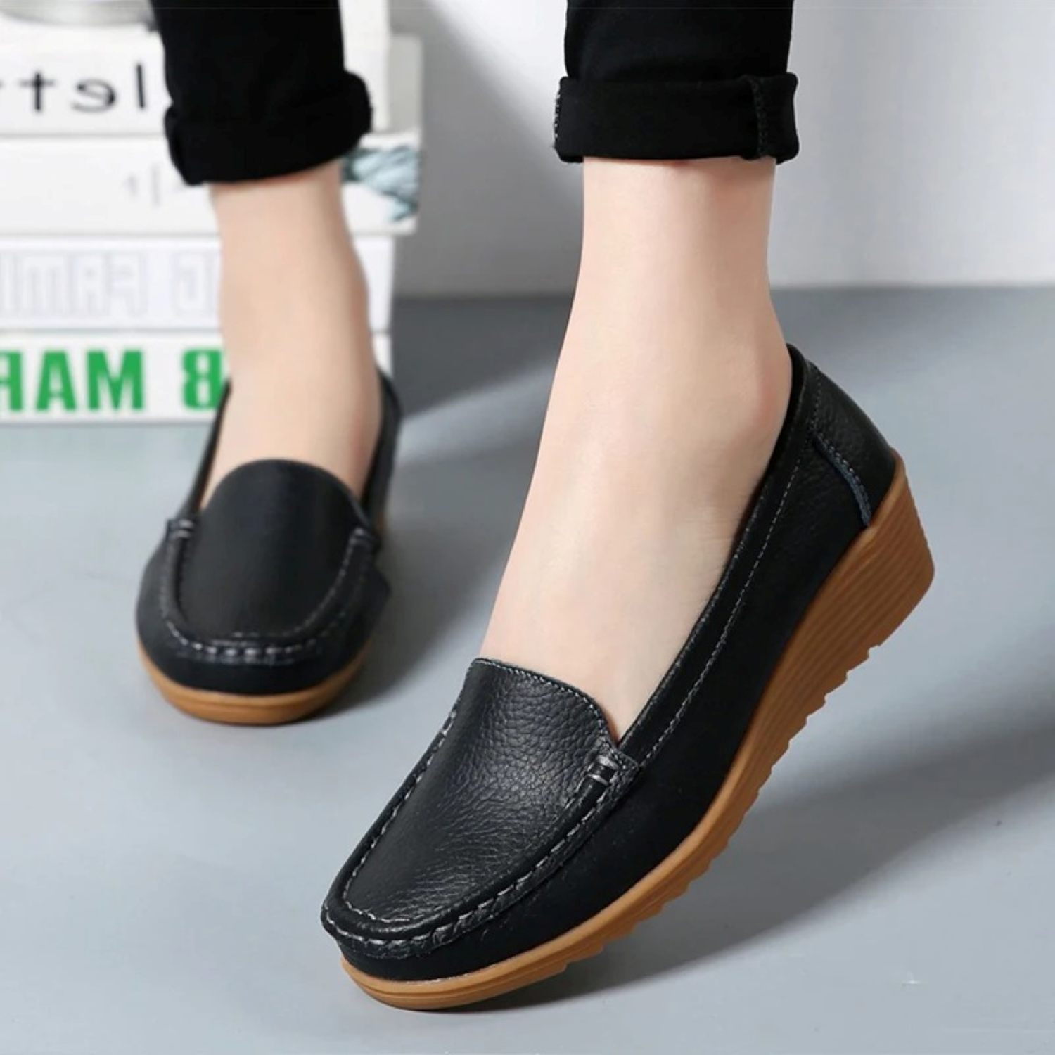 Valenzora – Women's moccasin slip-on style loafers