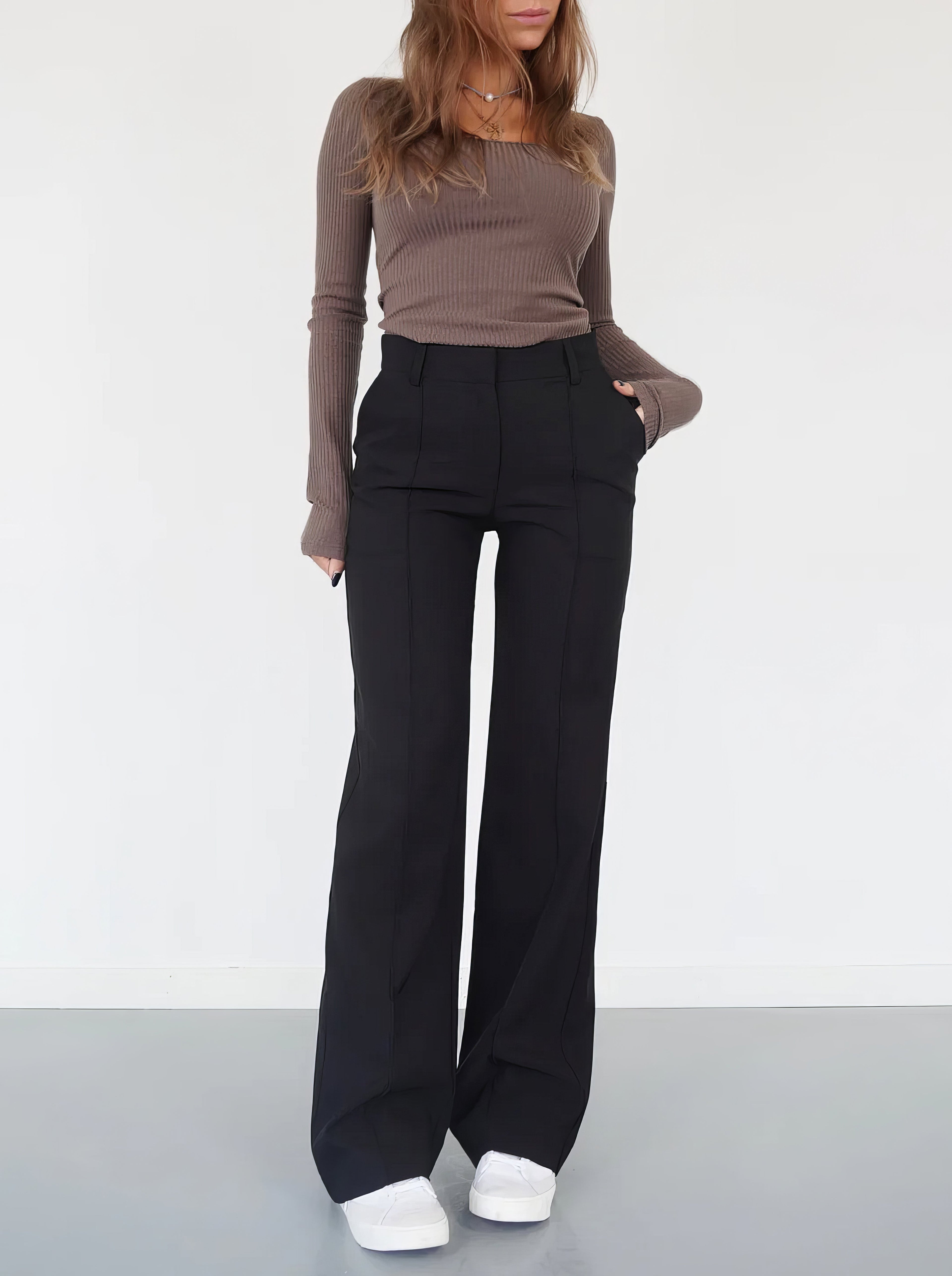 Valenzora | Wide-leg trousers - High waist - Various colours - Fits all body shapes