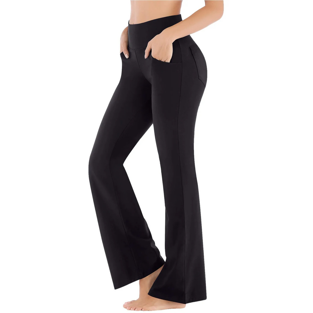 Valenzora | Sportliche Schlaghose mit hoher Taille