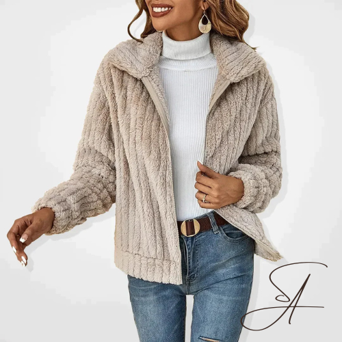 Valenzora | Plush, stylish autumn cardigan