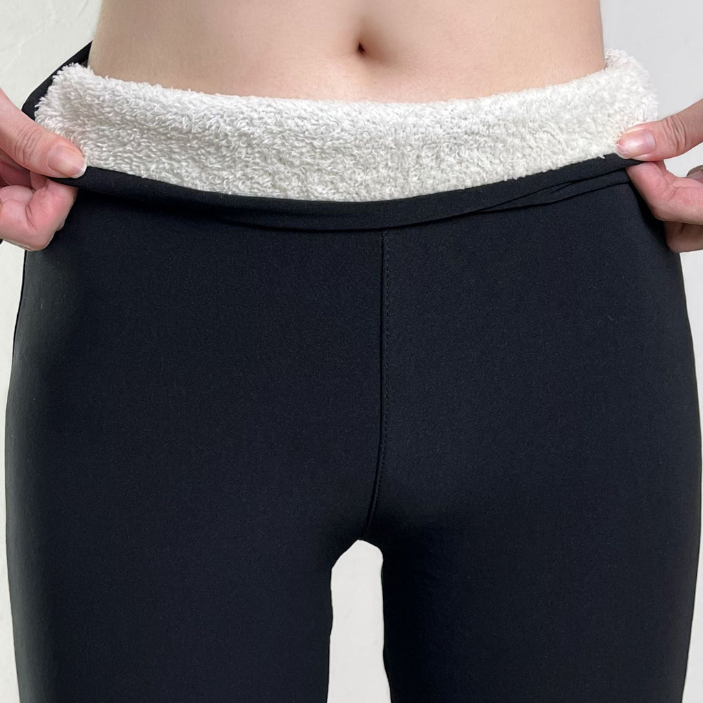 Valenzora | Lovely Fleece High Waist Wool Leggings