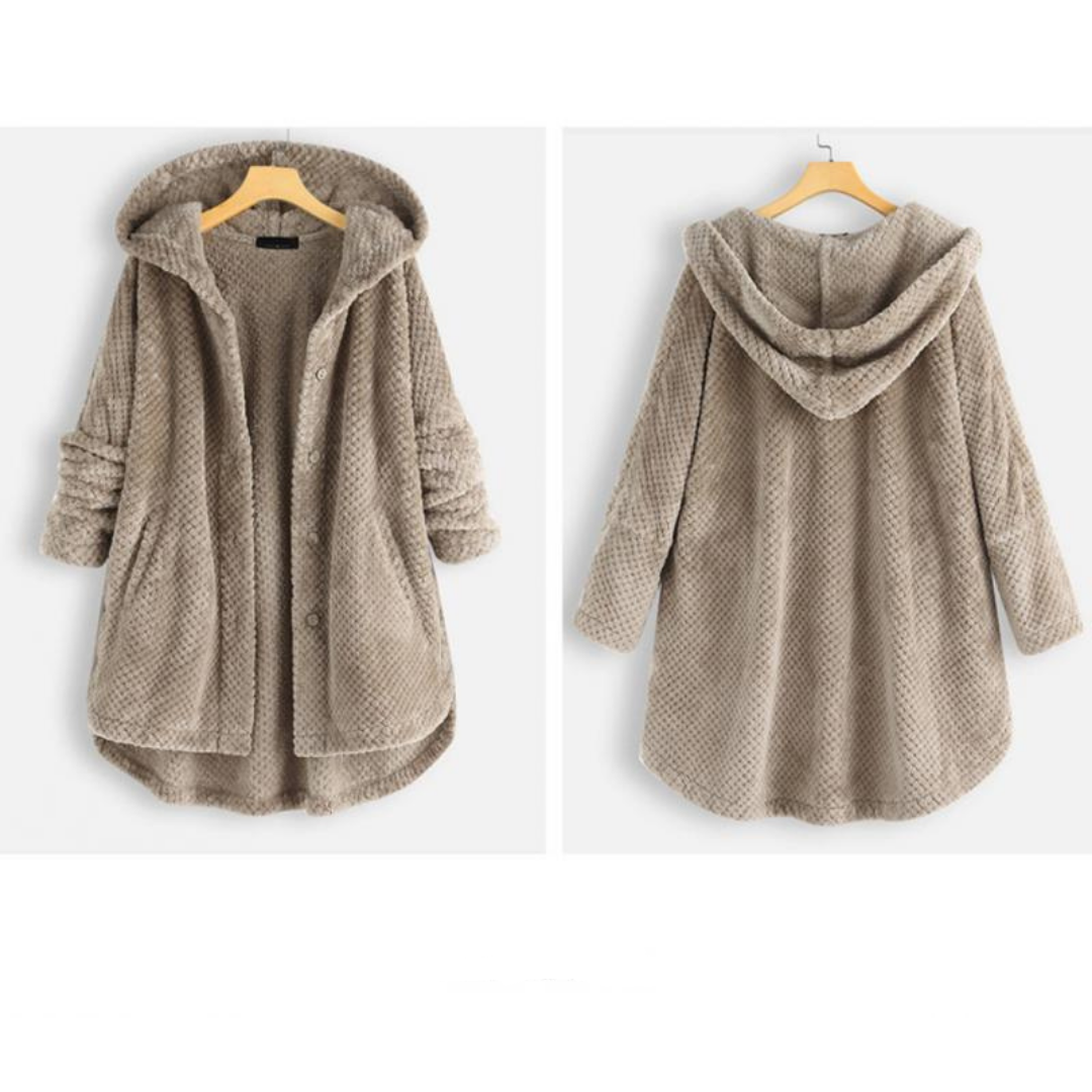 Valenzora | Stylish, super-soft fleece hooded jacket