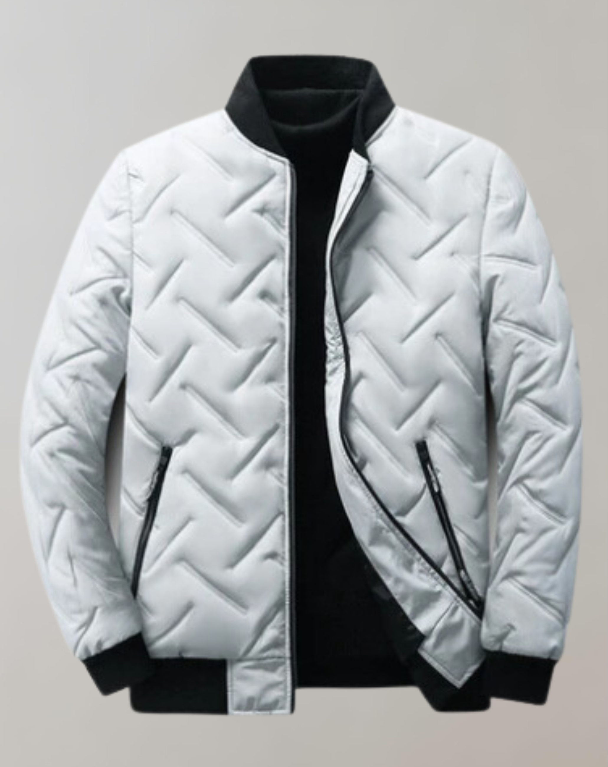 Valenzora | Casual bomber jacket with zipper