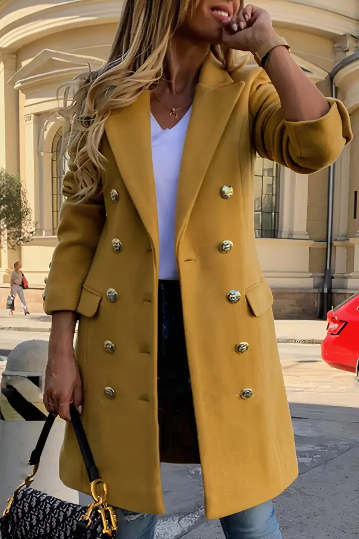 Valenzora | Eleganter Damen-Wollmantel