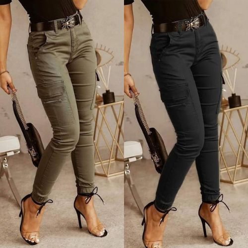 Valenzora | Trendy cargo jeans for women – modern and comfortable