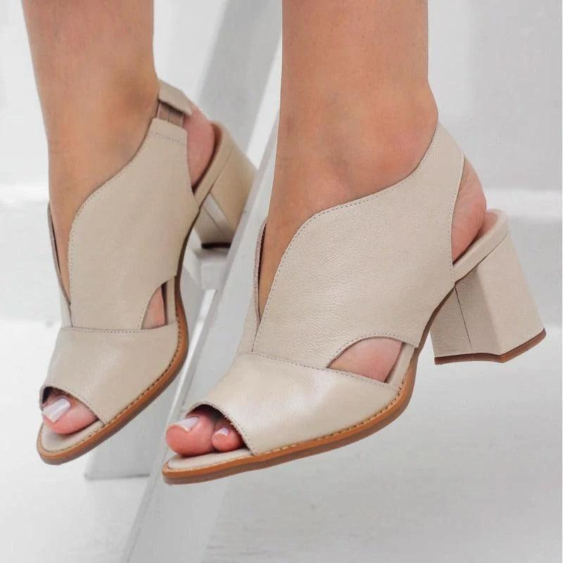Valenzora | Unrivaled durability and timeless elegance in women's sandals made of genuine leather