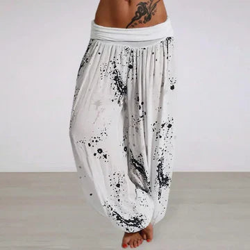 Valenzora | Women's Tie Dye Printed Trousers
