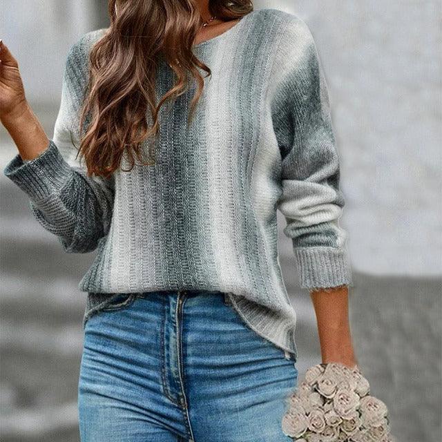 Valenzora | Pullover für Damen mit Farbverlauf