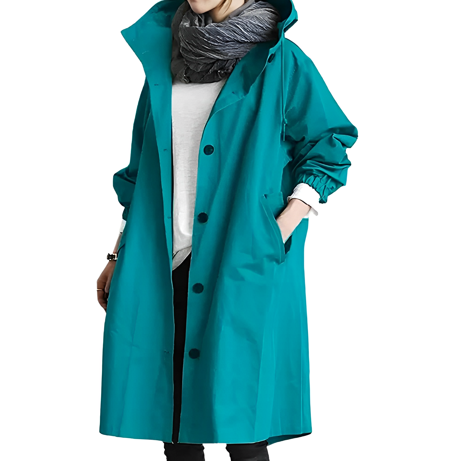 Valenzora Wasserdichte Jacke mit Kapuze