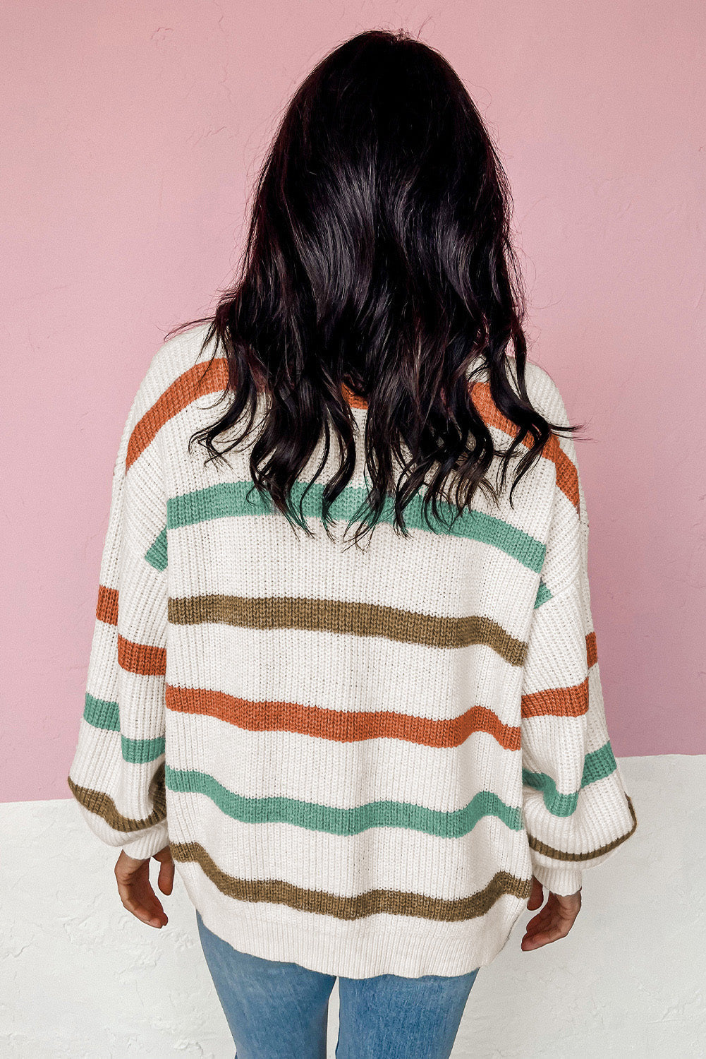 Valenzora | Knitted Vest with Dropped Shoulders for Women