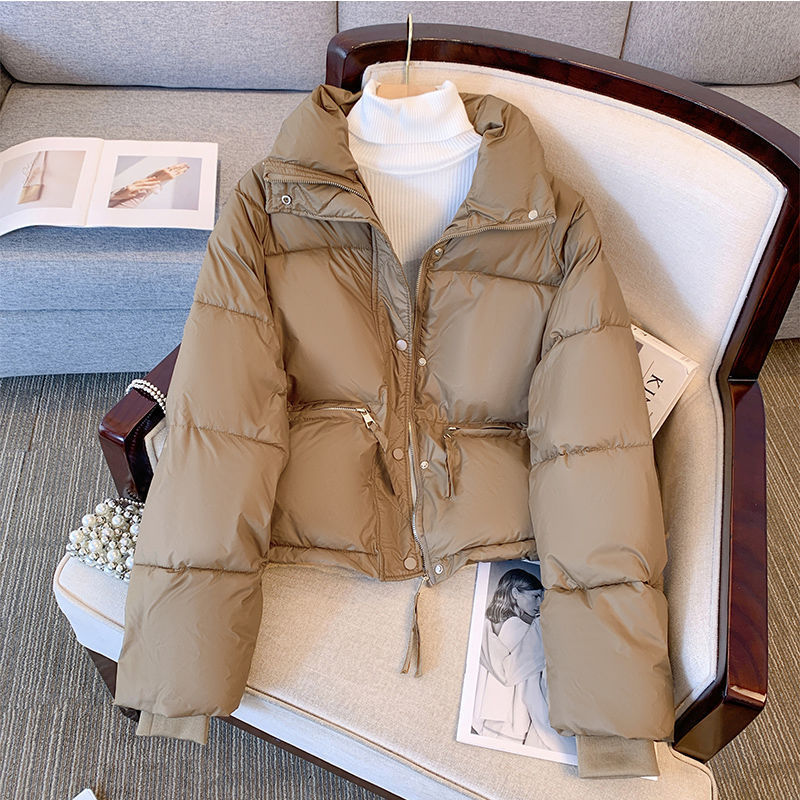 Valenzora | Parka jacket with stand-up collar and double closure