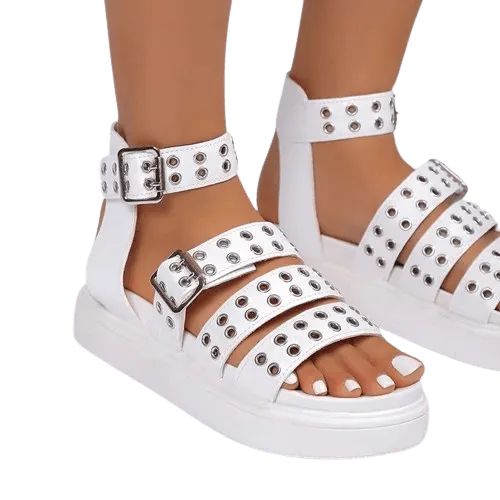 Valenzora | Women's sandals with open toe and thick sole