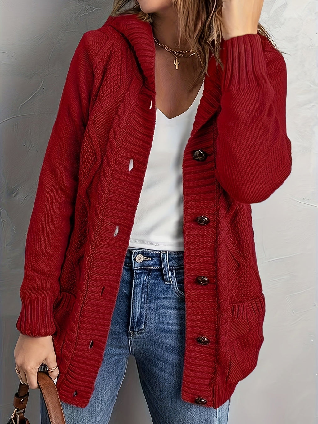 Valenzora | Fleece-Cardigan