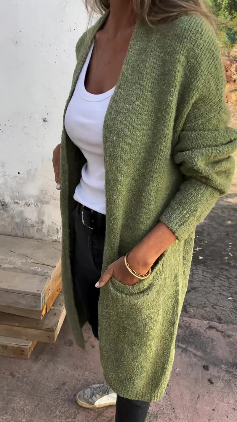 Valenzora | Kuscheliger Strickmantel
