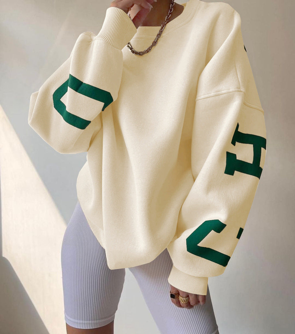 Valenzora | Oversized Long Sleeve Hoodie