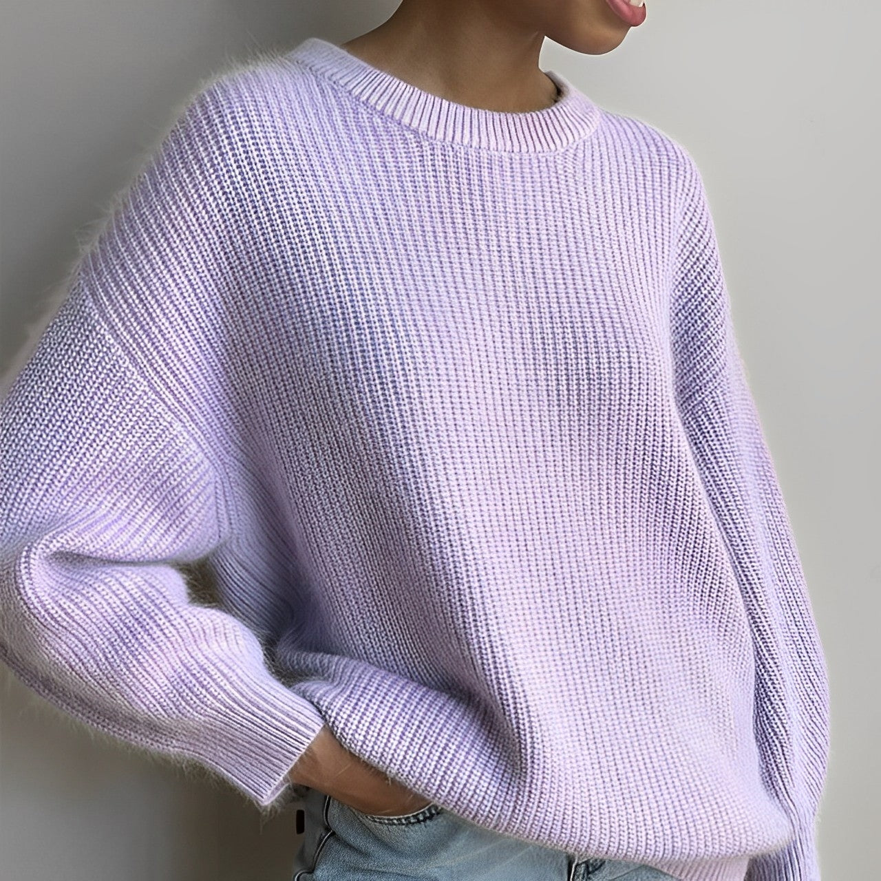 Valenzora | Eleganter Kaschmir-Strickpullover