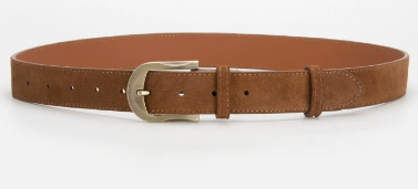 Valenzora | Piece Brown PU Leather Fashion Belt