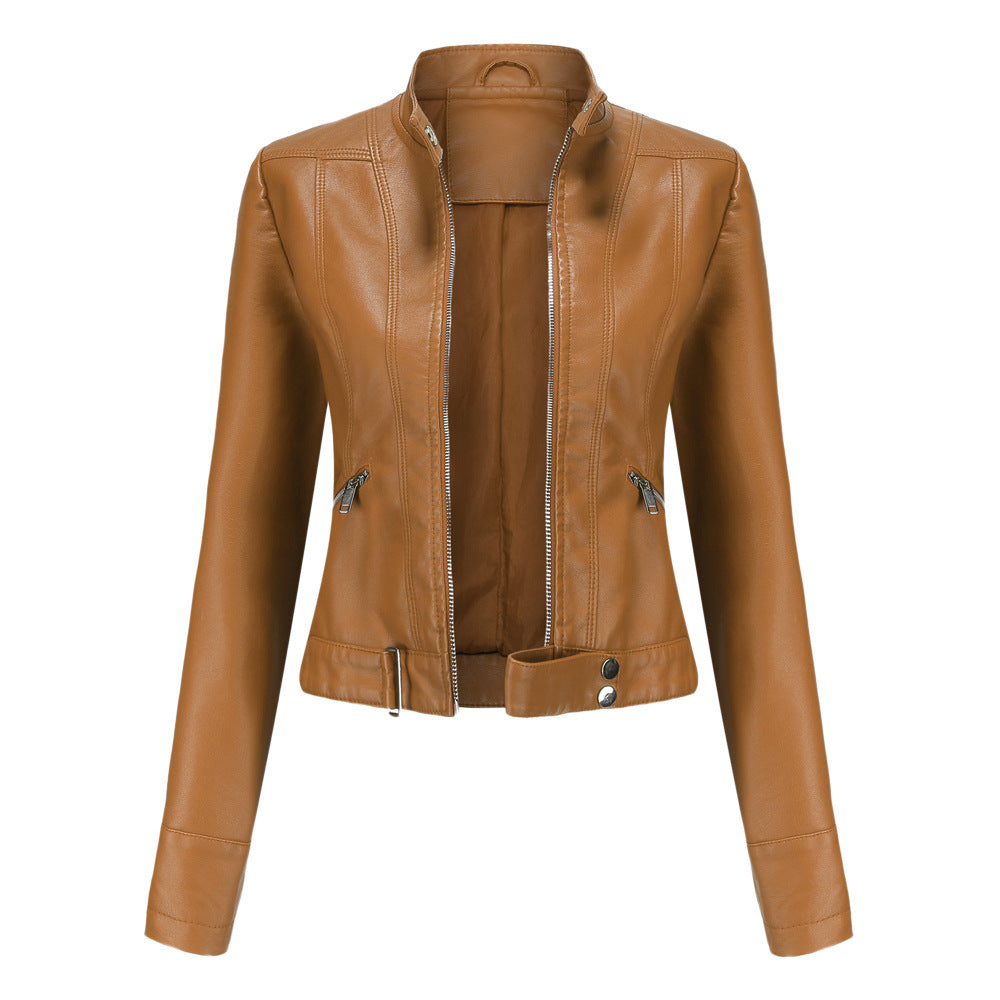 Elegant leather jacket