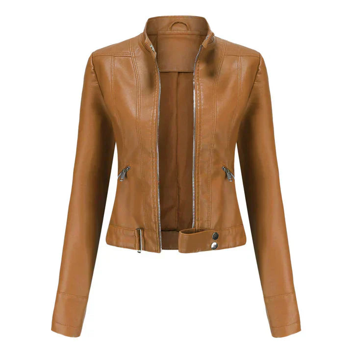 Valenzora | Elegant leather jacket