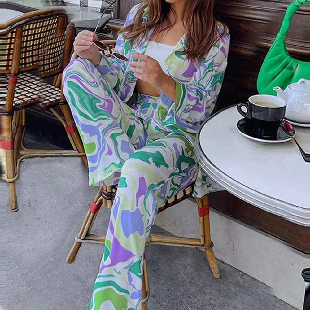 Valenzora | Vibrant Printed Two-Piece Set