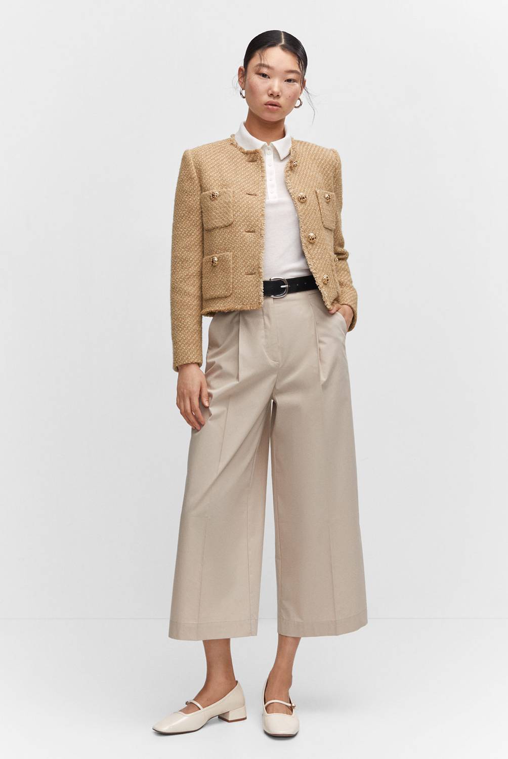 Valenzora | Kurze Tweed-Jacke