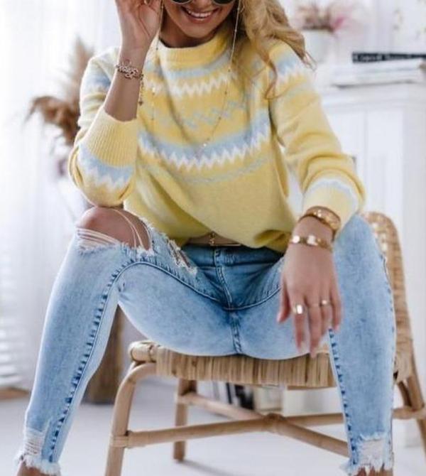 Valenzora | Damen Strickpullover