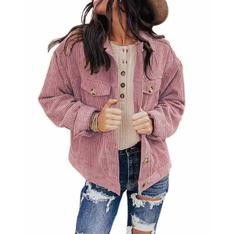 Valenzora | Fashionable oversized shirt jacket