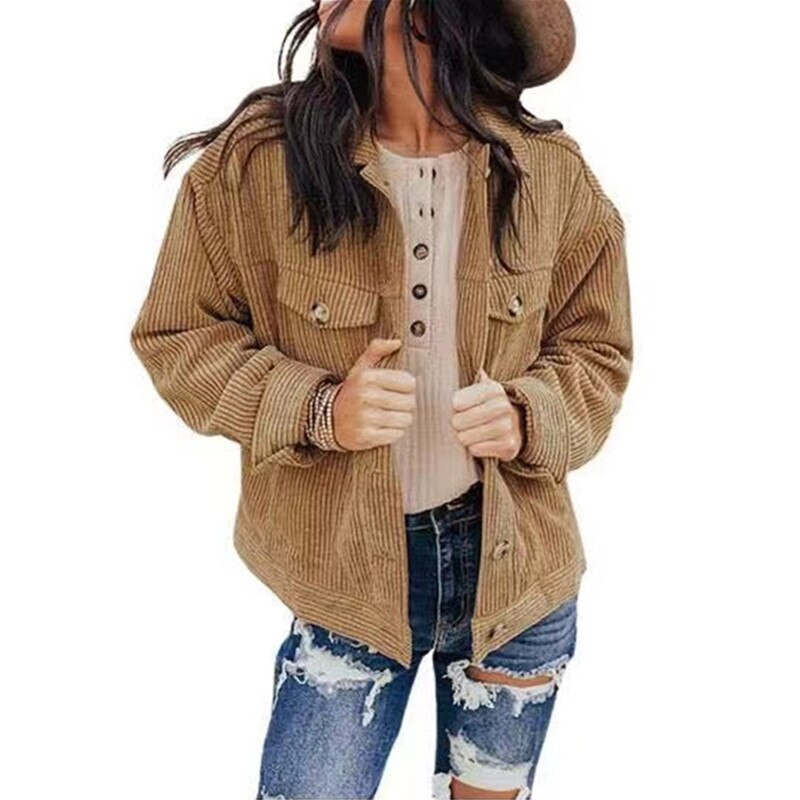 Valenzora | Fashionable oversized shirt jacket