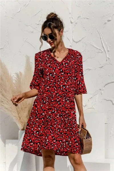 Valenzora | Vibrant Floral Summer Dress