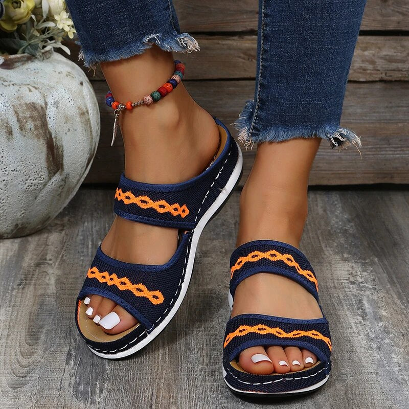 Valenzora | Orthopedic Leather Sandals for Women