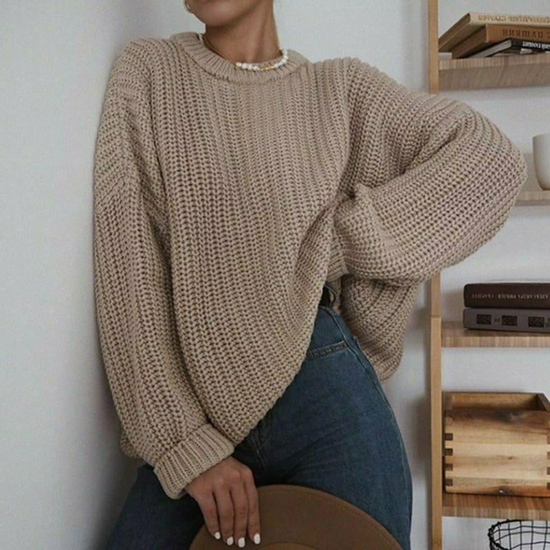 Valenzora | Lässiger, fester Strickpullover